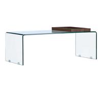 Venture home Table basse verre Telemark - Transparent