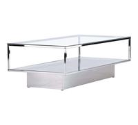 Venture home Table basse verre - Transparent