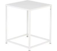 Venture Home - Table d'appoint en acier Staal Blanc G