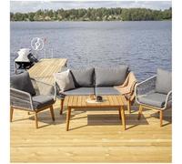 Venture home table de jardin Chania - Gris