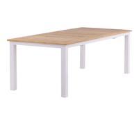Venture home Table de jardin extensible - Blanc