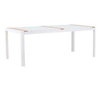 Venture home Table de jardin Togo - Blanc