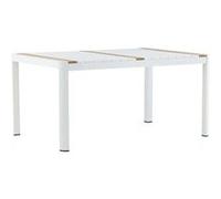 Venture Home - Table de repas extérieure 4 places Togo blanc Blanc G