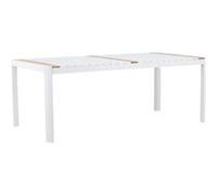Venture Home - Table de repas extérieure 6 places Togo blanc Blanc G