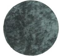 Venture Home - Tapis en coton et polyester effet viscose vert Undra diamètre 200 cm diamètre 200 cm G