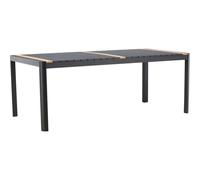 Venture home Togo table de jardin - Noir