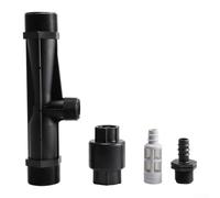 Venturi Dispositif d'injecteur d'engrais pour systèmes d'irrigation agricole avec forte résistance et taille compacte pour optimiser l'espace dans les installations d'arrosage de jardin 29,5 cm