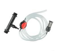 Venturi Injecteur d'engrais pour irrigation de jardin avec filtre à eau et interrupteur pour entretien des plantes de pelouse et sol Système de mélange de nutriments pour serre Kit d'accessoires en