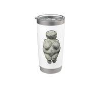 Vénus von Willendorf Art préhistorique Corps positif Gobelet isotherme en acier inoxydable double paroi