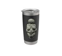Vénus von Willendorf Art préhistorique Corps positif Gobelet isotherme en acier inoxydable double paroi