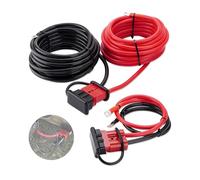 Venussar Câble d'alimentation de treuil à déconnexion rapide de 7,3 m, câblage en cuivre de calibre 6 6 AWG, câbles à déconnexion rapide robustes