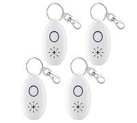 veorkide Répulsif À Ultrasons (Lot de 4) Anti Moustique Ultrason Portable | Rechargeable Électronique USB De Charge Le Camping Extérieur/Intérieur Contre Les Insectes Anti Fourmis Araignées