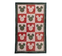 Vera Bradley Disney Couverture Polaire en Peluche pour Femme Mickey Mouse Kaléidoscope Multicolore Taille Unique