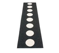 Vera Plastique Tapis 70x300 cm Pappelina Noir - 7340020453275