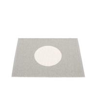 Vera Small One Tapis en plastique 70x90 cm Pappelina gris chaud - 7340020404291
