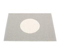 Vera Small One Tapis en plastique 70x90 cm Pappelina gris chaud - 7340020404291