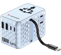 VERBATIM ADAPTATEUR VOYAGE 100W BLEU