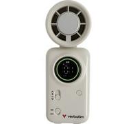 Ventilateur à main sur batterie Verbatim Cool'n'Go Ice Touch Mini (Blanc/Argent)