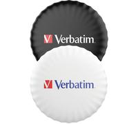 Verbatim Traqueur Bluetooth My Finder Coin MYFC-01B Batterie remplaçable Lot de 2 noir/blanc