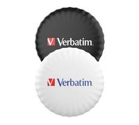 Verbatim Traqueur Bluetooth My Finder Coin MYFC-01B Batterie remplaçable Lot de 2 noir/blanc