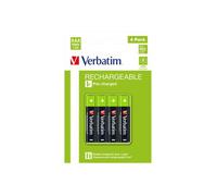 Verbatim Pile domestique rechargeable 49514 AAA Hybrides nickel-métal (NiMH)