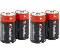 VERBATIM Piles alcalines Premium I 1.5V I C-LR14 Baby-Batterie I Piles alcalines C I Batteries pour Radio Camera Lampe Torche télécommande & Bien Plus I Pile alcaline Premium I 2 pièces (Lot de 2)
