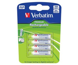 Verbatim Piles rechargeables AAA Premium