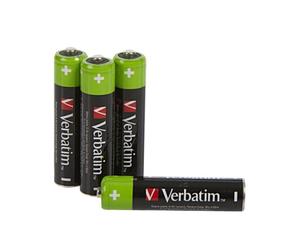 Verbatim piles rechargeables HR03 x4
