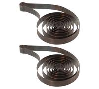 VERDANVERSE 2 Pièces de Ressorts Métalliques en Acier pour Réparation de Réveil Mécanique, Accessoires de Montre Précis, Pièces de Remplacement D'horlogerie pour Entretien et Bricolage