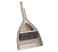 VERDANVERSE Balai Mini et Pelle à Poussière pour Bureau Poils Doux en Pet Dense, Manche Troué, Matériau PP et Nylon, Facile à Ranger, pour Dortoirs et Salles de Bain