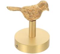 VERDANVERSE Cintre de Balcon Extérieur Laiton Doré Forme Oiseau Support Stable pour Manteaux Chapeaux Paquet Serviettes Décoratif pour Chambre