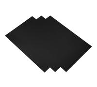 VERDANVERSE Lot de 3 Plaques en Aluminium Noir Anodisé 5052 Bords Lisses, pour Gravure sur Métal et Projets Diy, Finition Élégante et Applications Polyvalentes