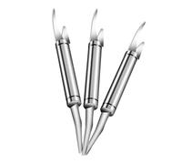 VERDANVERSE Outil à Crevettes Professionnel en Acier Inoxydable 304, Éplucheur Portable 3 Pièces pour Crevettes et Poissons, Accessoire la Cuisine Pratique pour Maison et Hôtel