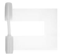 VERDANVERSE Pochoir Pliable et Réutilisable Précision de Marquage Facile à Entretenir en Silicone Blanc pour Lignes de Parking pour Parkings et Terrains Sportifs
