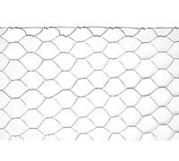 Verdelook Filet métallique galvanisé Hexagonal Hexagonal Maille de 16 mm, Fil Ø 0,7 Dim. 0,5 x 10 m.