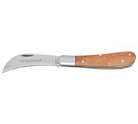 Verdemax 4200 Couteau à greffer Multifonction avec Manche en Bois