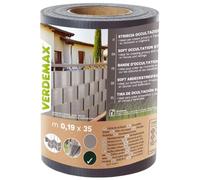 VERDEMAX Toile occultante bande Soft 20 x 350 cm en PVC résistant aux UV Anthracite