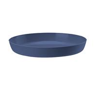 VERDENIA Azalia Dessous de Pot de Fleurs pour Plantes et Herbes - en Plastique - Légèrement Stable - Rond - Plusieurs Couleurs - 13 x 2 cm - Bleu Marine