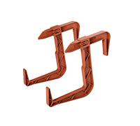 VERDENIA Support de jardinière pour pot de fleurs - Crochet de jardinière - Accessoires pour balcon - Accessoires extérieurs - En plastique - Léger et stable - Plusieurs couleurs - 23834 - Terre cuite