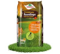 Verdurmax 1 x 20 kg Engrais pour Gazon d'Automne de Qualité Supérieure | 100% Végétalien - Engrais NK 7+18 (+14+2+25) - Résistant à l'Hiver et au Gel - Granulés sans Poussière - Riche en Potassium