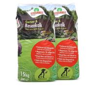 Verdurmax 2 x 15 kg de chaux pour jardin et pelouse - Optimisation du pH - Amendement calcaire avec magnésium pour un vert intense .