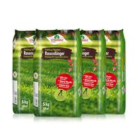 Verdurmax 4 x 5 kg d'Engrais pour Gazon Printemps & Été - Longue Durée