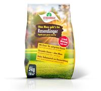 Verdurmax Engrais Pelouse au Fer 1 x 5 kg - Anti-Mousse Reverdissant | Action Anti-Mousse Rapide & Revitalisante - Gazon Vert Profond et Robuste - Riche en Azote, Potassium et 9% de Fer