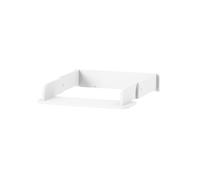 Veres Cadre à langer étroit rabattable pour la commode Veres (60 cm, montage à droite ou à gauche) (49.6х68 см) - Blanc