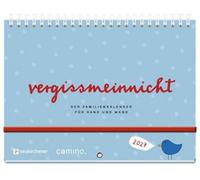 Vergissmeinnicht 2027 : Le calendrier familial à utiliser à la main ou à accrocher au mur
