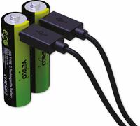 Verico LoopEnergy Li-Ion Akku AA2550, USB-C, 2er Pack retail