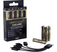 Verico LoopEnergy Pro AAA1125 Batterie USB-C® Li-Ion 750 mAh 1.5 V 4 pc(s)