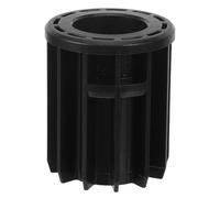 Vérin à Gaz pour Chaise de Bureau, Insert Cylindrique Noir en Plastique | Manchon de Guidage du Piston, Accessoire de Levage à Gaz, Maintien Stable
