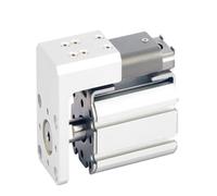 Vérin compact avec guide linéaire série MXZ | Alésage de pressurisation d'air, guidage linéaire intégré, vérin coulissant double effet compact et fin(MXZ16-10)