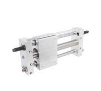 Vérin pneumatique RMTL25, alésage 25 mm, vérin magnétique sans tige avec guidage précis, vérin pneumatique à double effet(RMTL25X600,-A)